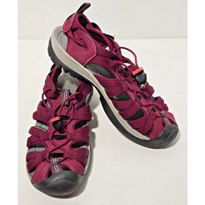 Keen Whisper Women's Hiking Water Shoes Sandals Burgundy Size 9.5